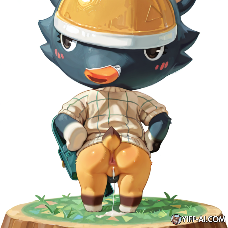 from animal crossing anus leaking_cum,