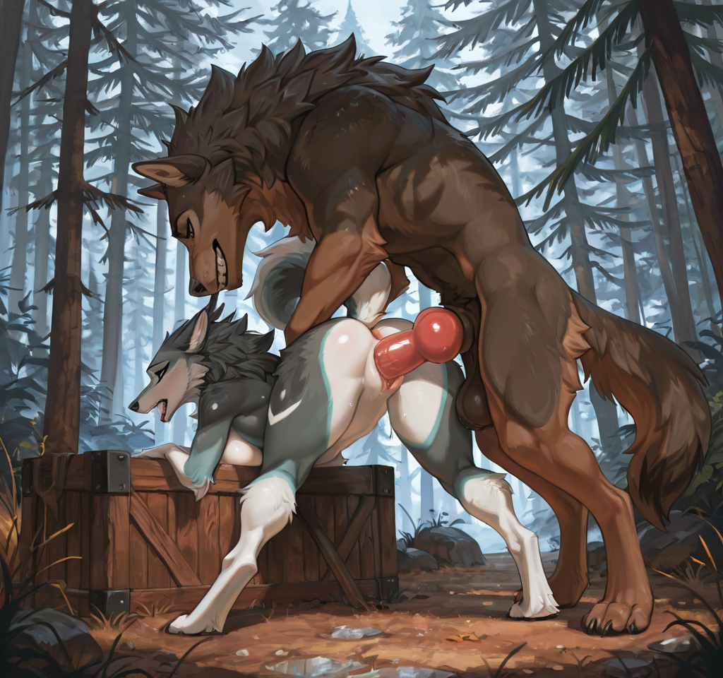 by_kluclew:1.5, bestiality, intraspecies_bestiality, full_view, full_body, feral_penetrating_anthro, wolf_penetrating_furred_dragon, anthro_penetrated, anthro_furred_dragon, anthro_on_bottom, mounting, mounting_position, vaginal_penetration, masterpiece, ridiculous_fit, stretched_pussy, knotted_penis